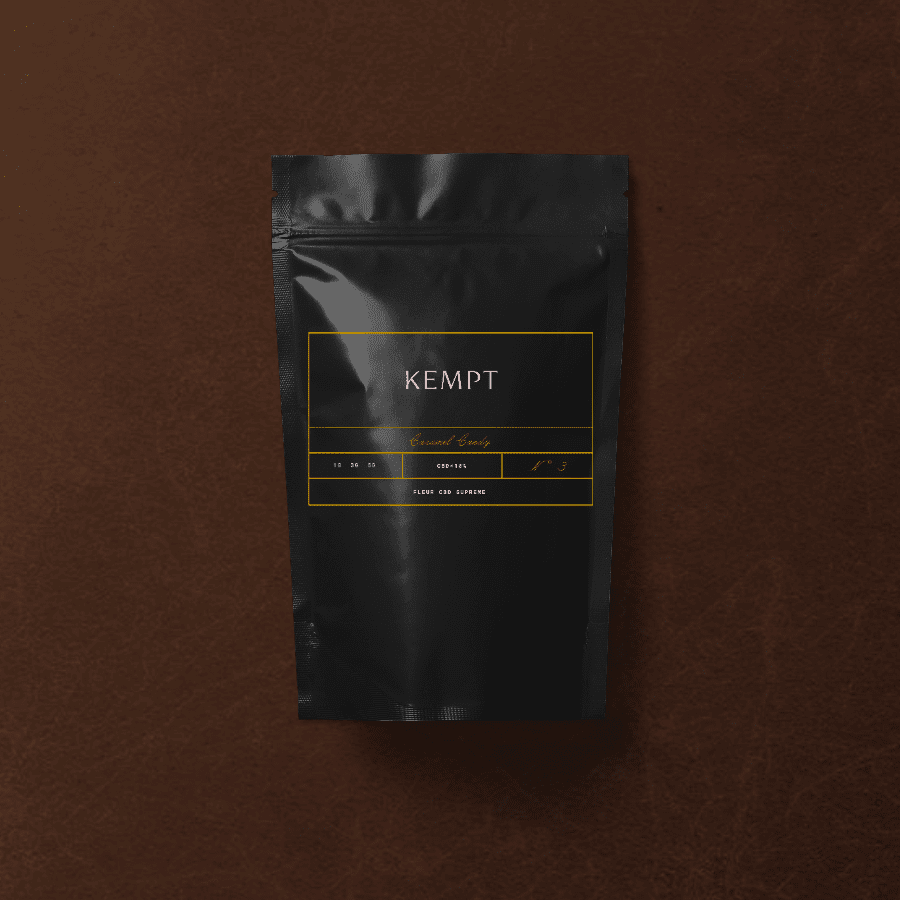 Caramel candy : fleur de CBD haut de gamme Kempt